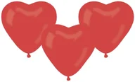 Balony i akcesoria - Gemar Baloniki czerwone serca - 44 cm - 50 szt. CR17/45 - miniaturka - grafika 1