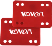 Akcesoria do skatingu - VENOM podkładki 1/8In Risery Red RED) - miniaturka - grafika 1