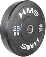 Obciążenia - HMS Obciążenie olimpijskie gumowane BBR25 25 kg - 27608-uniw - miniaturka - grafika 1