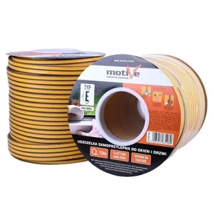 NO NAME USZCZELKA EPDM TYP E BRĄZ 150M zakupy dla domu i biura 76765 - Akcesoria do drzwi - miniaturka - grafika 4