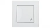 Wyłączniki światła i elektryczne - Schneider Electric ASFORA Przycisk dzwonek IP44 biały EPH0800221 EPH0800221 - miniaturka - grafika 1