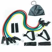 Gumy, taśmy, ekspandery - Zestaw 5 Gum Taśm Oporowych Do Ćwiczeń Crossfit - miniaturka - grafika 1