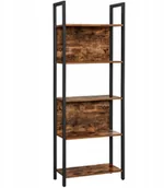 Regały - Regał Półka na Książki Loft Industrialny Przegrody - miniaturka - grafika 1