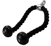 Pozostały sprzęt i akcesoria do ćwiczeń - Power System Lina Triceps Rope 4041 1szt - miniaturka - grafika 1