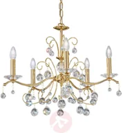 Lampy sufitowe - Kolarz Carmen II Kronleuchter 65 cm gold-crystal - miniaturka - grafika 1