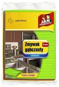Pozostałe akcesoria kuchenne - Sarantis Jan Niezbędny Zmywak gąbczasty 3szt 8571011992 - miniaturka - grafika 1