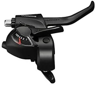 Akcesoria rowerowe - Shimano Altus ST-ef41 EZ-Fire Plus STI zestaw for V-Brakes, 3 X 7 Speed, 2-palcowy Lever, Black FBA_STEF41P7AL - miniaturka - grafika 1