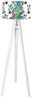 Lampy stojące - Macodesign Lampa podłogowa Zebra tropiku tripod-foto-414p-w, 60 W - miniaturka - grafika 1