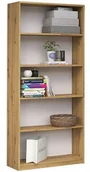 Regały - Regał Z 5 Półkami Dąb Artisan G6-S80 - miniaturka - grafika 1