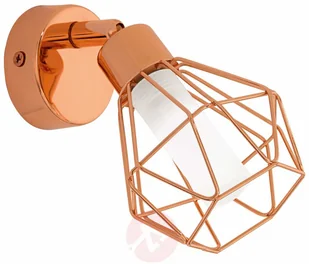 Eglo Kinkiet lampa ścienna sufitowa spot Zapata 1x2,5W G9-LED miedź 95545 - Lampy sufitowe - miniaturka - grafika 3