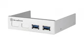 Adaptery i przejściówki - Silverstone EC03 SST-EC03S-P PCI express card w USB 3.0 internal connector and Front IO 71047 - miniaturka - grafika 1