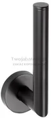 Akcesoria łazienkowe - Sapho Sapho Dark uchwyt na papier zapas czarny 104112030 - miniaturka - grafika 1