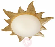 Lampy sufitowe - J. Holländer Złota lampa sufitowa NOVA GOLD - miniaturka - grafika 1