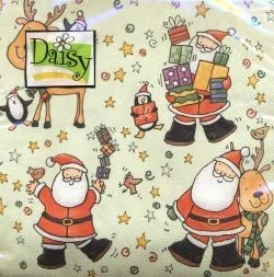 POL-MAK Serwetki 33x33 cm Gwiazdka 001502 - Obrusy i serwetki - miniaturka - grafika 4