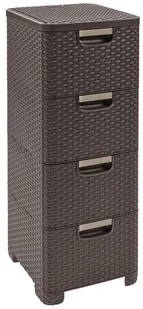 CURVER Regał RATTAN STYLE 40 L 32,5 x 37,5 x 59,5 cm CURVER - Pudła i pojemniki do przechowywania - miniaturka - grafika 6