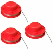 Akcesoria do elektronarzędzi - IKRA 13001552-3 szpulki zapasowe (A) zestaw 3 szpulek żyłki do podkaszarki - miniaturka - grafika 1