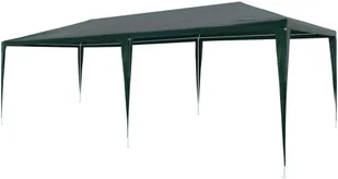 vidaXL Namiot imprezowy, 3 x 6 m, PE, zielony - Pawilony ogrodowe - miniaturka - grafika 9