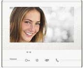 Akcesoria do domofonów i wideodomofonów - Bticino Wideodomofon głośnomówiący 7" Classe300X - Biały Legrand 344612 + GRATIS 24H Serwis 344612 - miniaturka - grafika 1