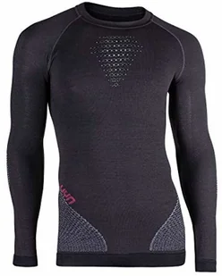 UYN Fusyon Uw koszulka z długim rękawem męska, czarny, S/M - Bluzy narciarskie - miniaturka - grafika 3