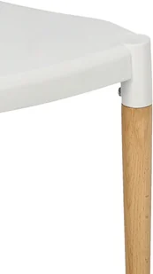 Simplet Krzesło Wicker PP Simplet białe - Krzesła - miniaturka - grafika 9