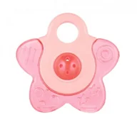 Gryzaki dla dzieci - Canpol babies Gryzak wodny z grzechotką Gwiazda 0m+ - miniaturka - grafika 1