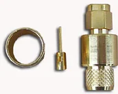 Złącza, przejściówki, adaptery - brak danych Złącze RP-SMA/m zaciskane na MRC300/RF - miniaturka - grafika 1