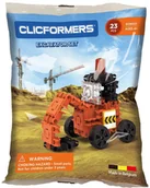 Klocki - Clics TOYS KLOCKI DLA DZIECI CLICFORMERS KOPARKA 23el WOREK CL809001 - miniaturka - grafika 1