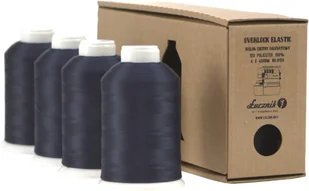 Łucznik zestaw 4 nici do szycia elastyczne owerlok - Akcesoria i części do maszyn do szycia - miniaturka - grafika 4