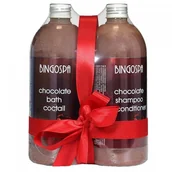 Zestawy kosmetyków damskich - BingoSpa Zestaw Czekoladowy do kąpieli i pielęgnacji włosów 1000ml 117 - miniaturka - grafika 1