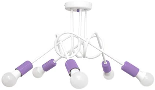 Helam Żyrandol natynkowy OXFORD 5xE27/60W/230V - Lampy sufitowe - miniaturka - grafika 2