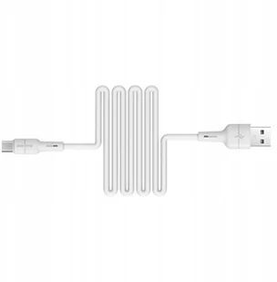 Borofone Kabel BX30 Silicone micro biały 2,4A 1m - Uchwyty samochodowe do telefonów - miniaturka - grafika 2