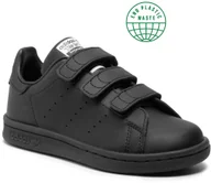 Sneakersy damskie - adidas Buty Stan Smith Cf C FY0969 Cblack/Cblack/Ftwwht - miniaturka - grafika 1