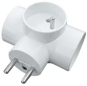 Rozgałęźniki - Solight Rozgałęźnik 3x10A/230V - miniaturka - grafika 1