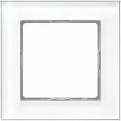 Wyłączniki światła i elektryczne - Jung Rahmen 1-fach ac581 glmo - miniaturka - grafika 1