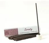 Kadzidła i dodatki - Song Of India Nie zawierające bambusa kadzidła indyjskie z ceramicznym stojakiem SERENITY Woda morska (SPOKÓJ) 50 sztuk - miniaturka - grafika 1