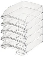 Półki łazienkowe - Leitz Plus kuwety na dokumenty, wysokość 7 cm, zestaw 5 sztuk 52260002 - miniaturka - grafika 1