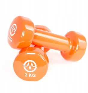 Hantle Hantelki Ciężarki Winylowe 2x2KG - Hantle i ciężarki - miniaturka - grafika 9