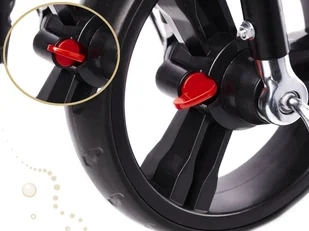 TRIKE Ikonka Rowerek trójkołowy Fix Lite granatowy KX6200_1 - Rowerki trójkołowe - miniaturka - grafika 7