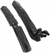 Błotniki rowerowe - Błotniki Rowerowe Wachlarze Led 26 27 28 29 Czarny - miniaturka - grafika 1