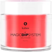 Manicure tytanowy - Kabos Cosmetics Proszek do manicure tytanowego - Magic Dip System 55 Fresh Papaya - miniaturka - grafika 1