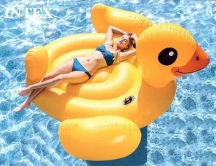 Intex Zabawka do pływania Kaczka - Zabawki do kąpieli - miniaturka - grafika 3