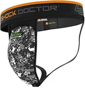 Ochraniacze do sportów walki - Shock Doctor Supporter z aircore Hard Cup ochraniacz krocza czarny 233-BK-S - miniaturka - grafika 1