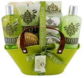 Zestawy kosmetyków damskich - Gloss! Gloss prezent Zestaw-częściowy zestaw do kąpieli, body Luxurious, zielona herbata, 13 sztuki BL16311G - miniaturka - grafika 1