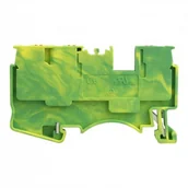 Kostki, złączki, wtyczki - Geberit DEGSON szynowa 2,5mm2 3 przewody 1P zacisk push-in żółt-ziel DGN 3954 DS2.5-TW-PE-01P-1C - miniaturka - grafika 1