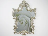 Lustra - d2.design Lustro wiszące Luis 76x110 srebrny 81174 - miniaturka - grafika 1