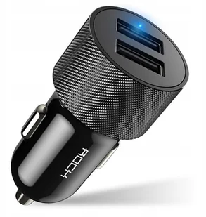 ROCK H3 Mocna Ładowarka Samochodowa 2x Usb 2,4A - Ładowarki samochodowe - miniaturka - grafika 5