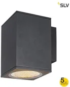 Lampy ogrodowe - Spotline Slv ENOLA SQUARE L single lampa ścienna LED zewnętrzna CCT 3000/4000K 1003437 1003437/SLV - miniaturka - grafika 1