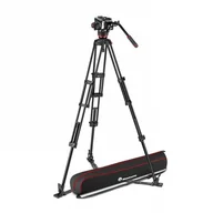 Statywy fotograficzne - Manfrotto Zestaw Twin Alu + głowica 504X - miniaturka - grafika 1