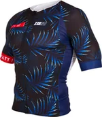 Koszulki sportowe męskie - Zerod Koszulka triathlonowa męska RACER TT SINGLET the island - miniaturka - grafika 1