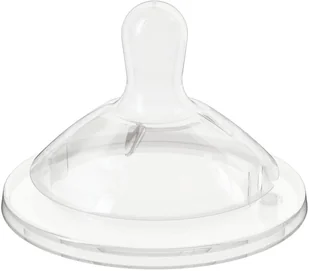 Chicco Smoczek antykolkowy 2szt do butelki NaturalFeeling przepływ szybki 6m+ - Smoczki do butelek - miniaturka - grafika 2